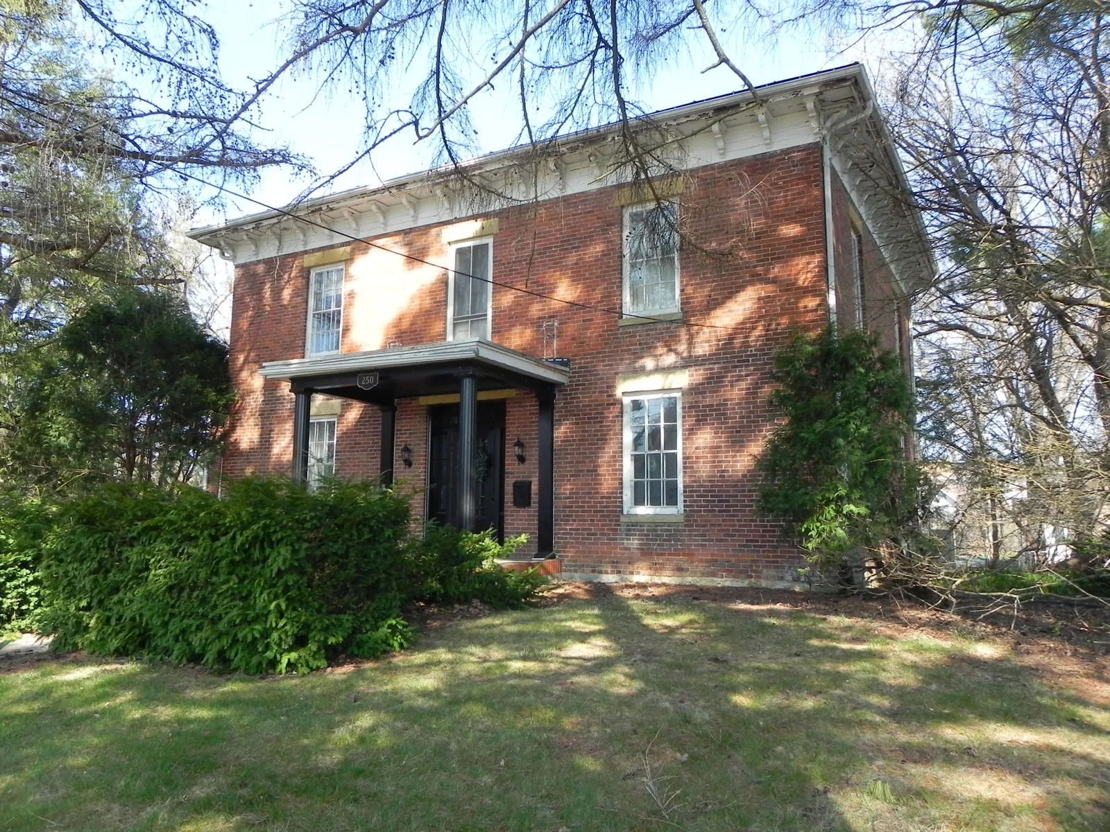 The Coates House in Platteville in a modern photograph